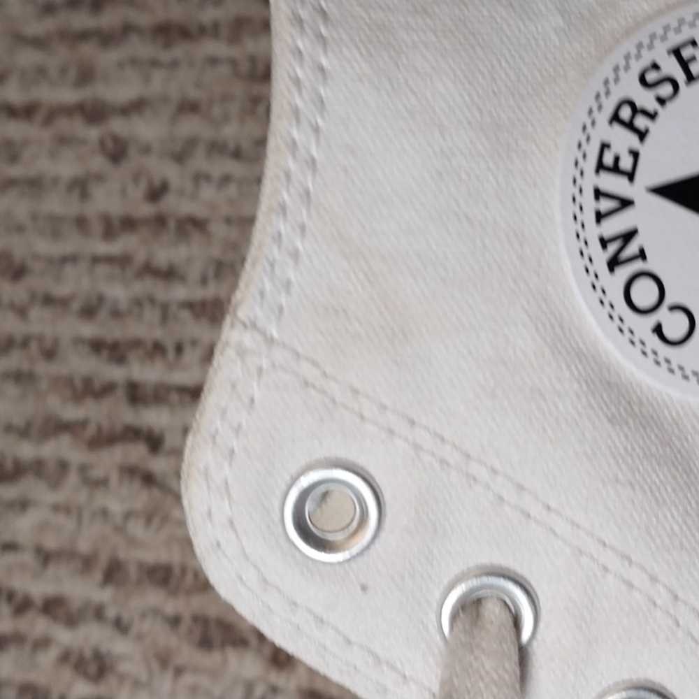 CONVERSE CHUCK TAYLOR ALL STAR LUGGED CANVAS 2.0 WHITE HI-TOP SNEAKERS s… - Picture 15 of 17